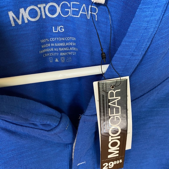 Motogear long sleeve Hoodie - Picture 3 of 3